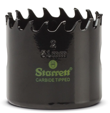 Multi Purpose Holesaw 51mm – Carbide Multi-Material Hole Saw for Large Openings in Wood & Sheet Materials